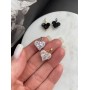 Подвеска "Сердце" из циркона в огранке