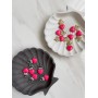 Подвеска "Queen Heart", цветная эмаль, инкрустация цирконами