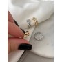 Серьга-кафф в стилистике Dior