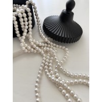 Жемчуг Майорка, круглый фактурный