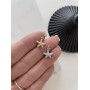 Подвеска "морская звезда" инкрустация цирконами