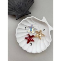 Подвеска Svarovski "Морская звезда", 30 мм