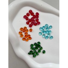 Подвеска Swarovski "диск", 8 мм
