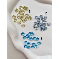 Подвеска Swarovski "диск", 8 мм