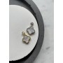 Подвеска в стилистике Van Cleef с перламутром