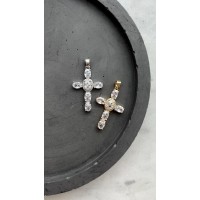 Подвеска "Крест", 22*35 мм