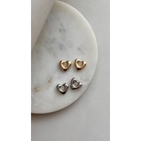 Подвеска "Сердце" с отверстием на швензы конго