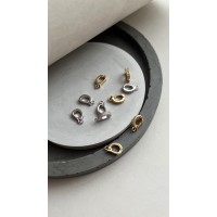 Бейл открывающийся, инкрустация цирконами