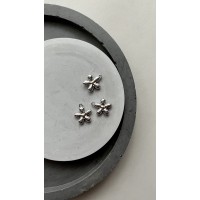 Подвеска "Цветок"  bicolor 15 мм