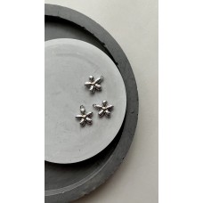 Подвеска "Цветок"  bicolor 15 мм