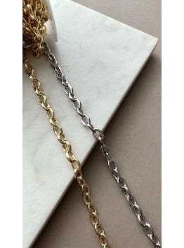 Цепь овальное звено, 12мм