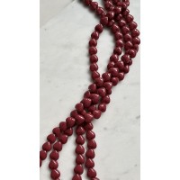 Майорка цветная, бусина в форме сердца