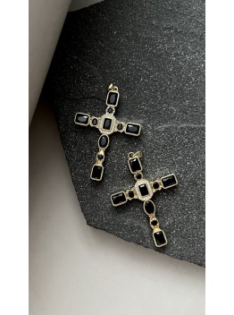 Подвеска "Крест" в стилистике D&G