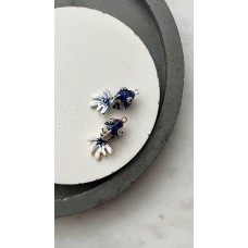 Подвеска "рыба", подвижное тельце, эмаль