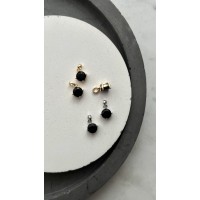 Подвеска "Black Crystal", 7 мм