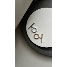 Тогл круглый плоский, 13 мм