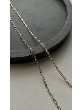 Цепь овальное плоское звено, мелкая