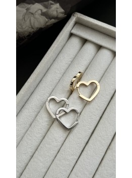 Швензы-конго плоские в форме сердца, 20мм