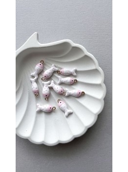 Подвеска "Рыбка", цветная эмаль